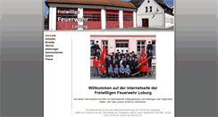 Desktop Screenshot of feuerwehr.loburg.net